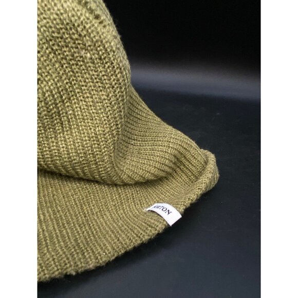 Burton Snowboard Polylana Forest Green Beanie Ski Hiking Outdoors Vintage - Picture 8 of 8